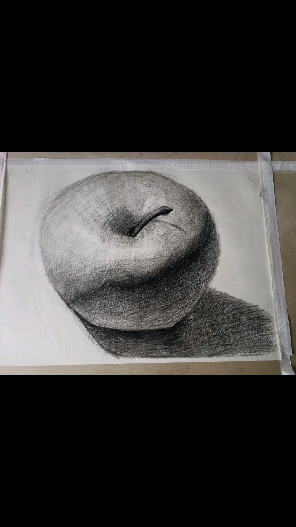 教我学素描苹果版素描苹果怎么画一步一步教-第2张图片-太平洋在线下载